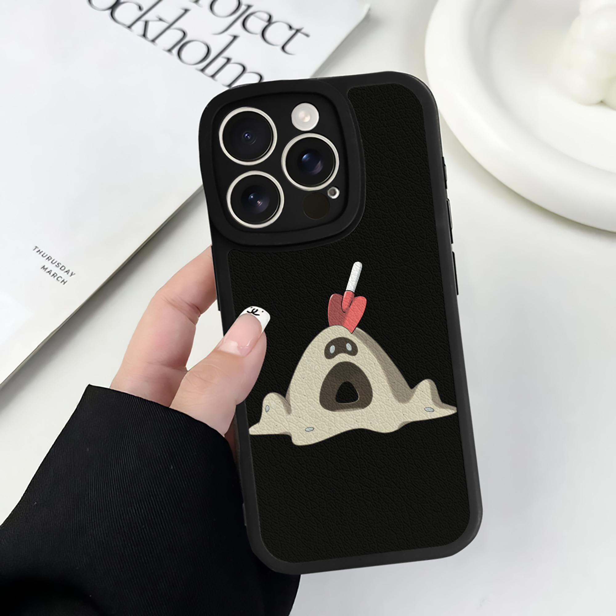 （画像用） ポケットモンスター Pokémon 【iPhone 16シリーズ対応】シリコンスマホケース（レザー調） 材質：シリコン